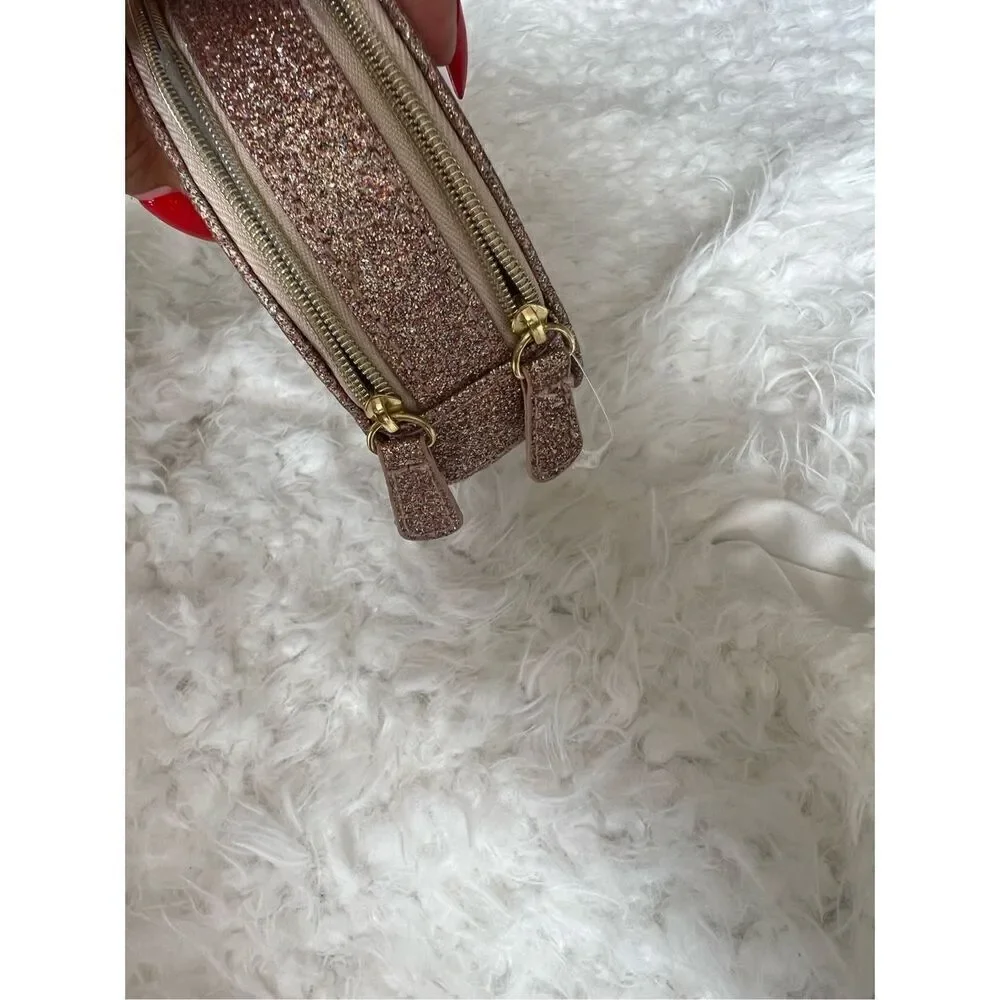 Nordstrom glitter round jewelry box